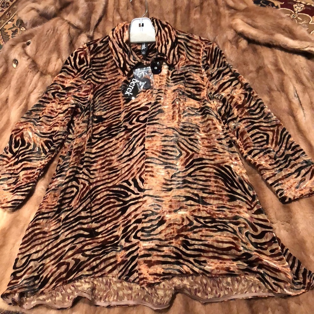 Berek Zebra Jacket NWTS - Picture 4 of 8